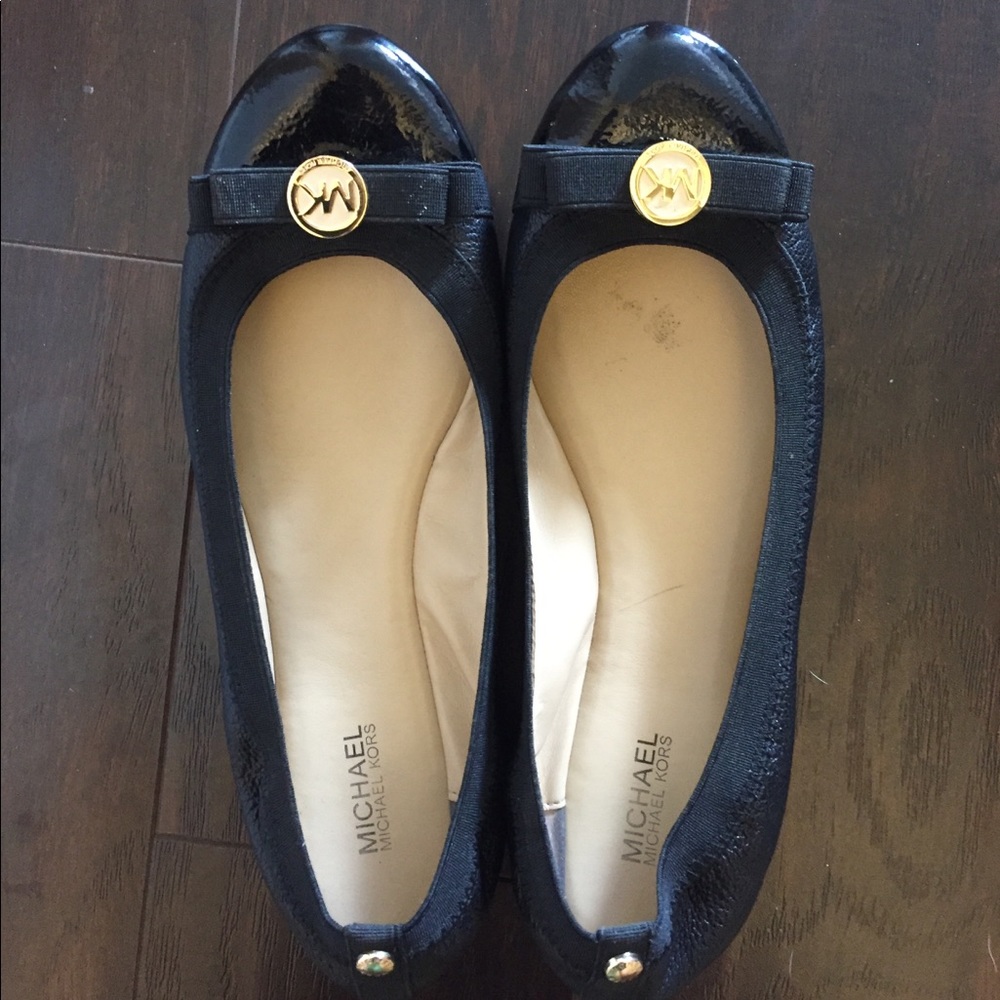 Authentic Michael Kors black flats